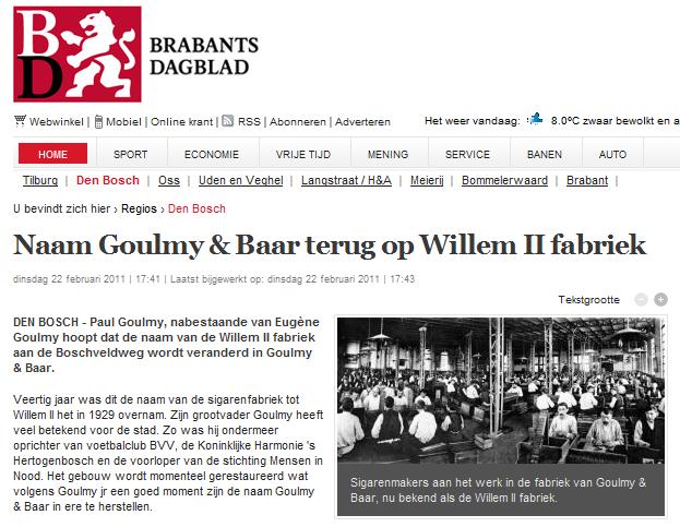 Naam_Goulmy_Baar_terug_op_Willem_II_fabriek_Den_Bosch_Regios_Brabants_Dagblad_1298740109823