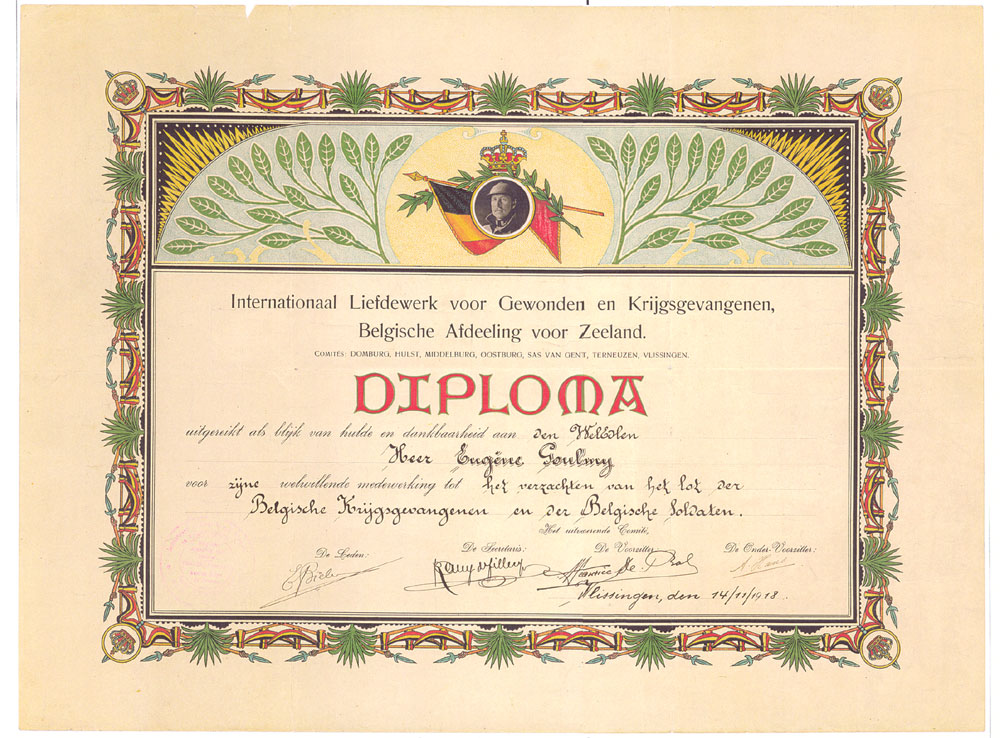 diplomabelg